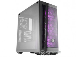 COOLER MASTER MasterBox MB511 RGB ablakos számítógépház, fekete