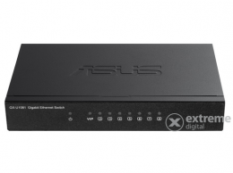 Asus GX-U1081 8 portos asztali Gigabit ethernet switch