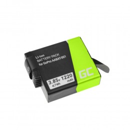 Green Cell AHDBT-501 AABAT-001 kamera akkumulátor GoPro HD HERO5 HERO6 HERO7 fekete 3,85 V 1220 mAh