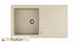 Teka STONE 50 B-TG 1B 1D Homokbézs mosogatótálca