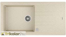 Teka STONE 60 L-TG 1B 1D Homokbézs mosogatótálca