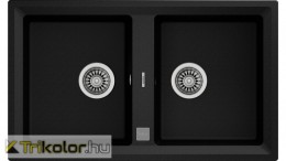 Teka STONE 90 B-TG 2B Metál fekete mosogatótálca