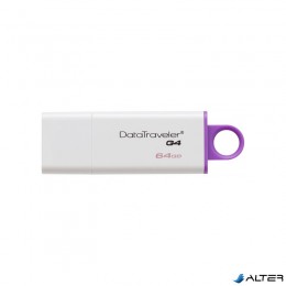 Kingston Pendrive DT G4 USB 3.0 64GB fehér-lila