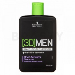 Schwarzkopf Professional 3DMEN Root Activator Shampoo sampon fejbőr stimulálására 250 ml