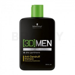 Schwarzkopf Professional 3DMEN Anti-Dandruff Shampoo sampon korpásodás ellen 250 ml