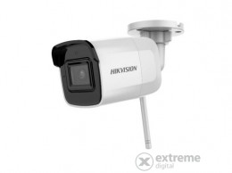 Hikvision (DS-2CD2041G1-IDW1) IP kültéri csőkamera (4MP, 2,8mm, H265+, IP66, IR30m, ICR, DWDR, SD, audio, wifi)