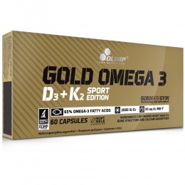 Olimp Olimp Gold Omega 3 Sport Edition D3 + K2 SE 60 kapszula