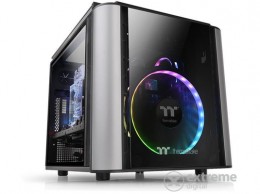 THERMALTAKE Level 20 VT ablakos (Táp nélküli) mATX ház, fekete