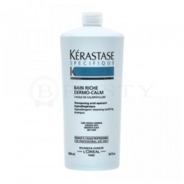 Kérastase Spécifique Bain Riche Dermo-Calm sampon érzékeny fejbőrre 1000 ml