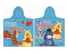 Micimackó Disney poncso törölköző világoskék