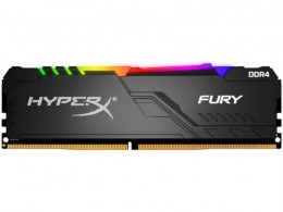 Kingston 8GB/3200MHz DDR4 1RX8 CL16 HyperX FURY RGB desktop memória (HX432C16FB3A/8)