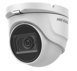 Hikvision DS-2CE76D0T-ITMFS (2.8mm) 2 MP THD fix EXIR dómkamera | TVI/AHD/CVI/CVBS kimenet | beépített mikrofon