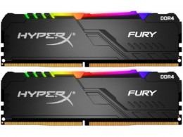 Kingston 2x8GB/3600MHz DDR4 1RX8 CL17 HyperX FURY RGB desktop memóriakészlet (HX436C17FB3AK2/16)