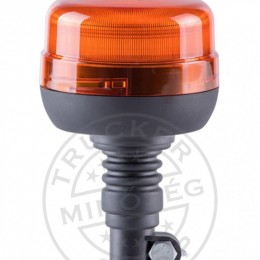 TruckerShop LED sárga villogó 12/24V csőre EXTRA FÉNY, EXTRA FLEXI, DIFFUSE