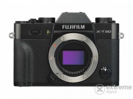 FUJI film X-T30 fényképezőgép váz, fekete