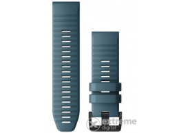 GARMIN Fenix 6X szilikon óraszíj, tópart kék (QuickFit 26)