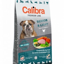 Calibra Dog Premium SENIOR &amp; LIGHT kutyatáp 12kg idősebb vagy túlsúlyos kutyáknak