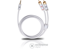 OEHLBACH OB 60001 i Connect Jack - 2 RCA csatlakozó 1,5m, fehér