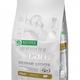 Natures Protection SC White Dog Adult Small&amp;mini Lamb 1,5kg