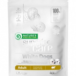 Natures Protection SC White Dog Adult Lamb Small&amp;mini 400g