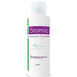 STOMIC FOLYADÉK BŐRTISZTÍTÓ ALOE VERÁVAL 200ML