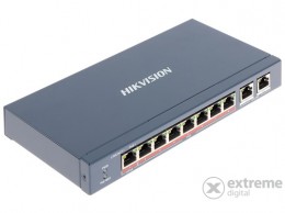 Hikvision DS-3E0310HP-E (8 port 100Mbps, 120W, 2xRJ45 1000Mbps) switch PoE