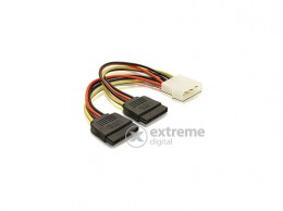 Delock SATA HDD 2x -> 4pin male átalakító
