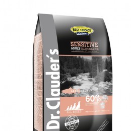 Dr.Clauders (Best Choice) Dr.Clauders Adult Sensitive Lazac&amp;Rizs 4kg