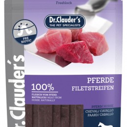 DR.CLAUDERS BEST CHOICE Dr.Clauders Jutalomfalat Premium Ló filé Csíkok 80g