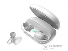 JOYROOM JR-TL2 TWS Bluetooth 5.0 vezeték nélküli headset, fehér