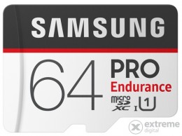 Samsung MicroSD memóriakártya, 64GB, Class10 (MB-MJ64GA/EU)