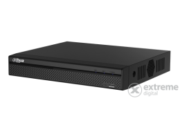 DAHUA NVR4108HS-8P-4KS2 NVR rögzítő (8 csatorna, H265+, 80Mbps rögzítési sávszélesség, 8xPoE; HDMI+VGA, 2xUSB, 1xSata)