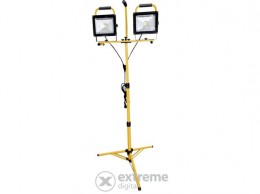 EXTOL Light hordozható reflektor LED lámpa, 2×30 W, 2×2400 Lm, IP65 (43283)