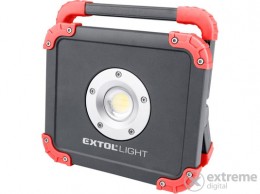 EXTOL Light akkumulátoros LED lámpa, 20 W, 2000 Lm, 6600 mAh, IP54 (43134)