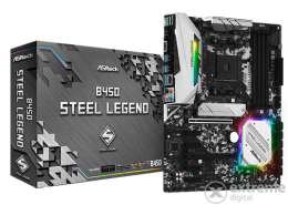 ASROCK sAM4 B450 Steel Legend alaplap