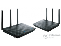 Asus RT-AC66U AC1750 2 darabos Mbps Dual-band gigabit AiMesh WiFi router