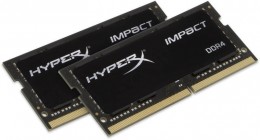 Kingston HyperX Impact DDR4 64GB 2666MHZ CL16 SODIMM (Kit of 2) notebook memóriakészlet (HX426S16IBK2/64)