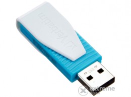 Verbatim Swivel 128 GB, USB 2.0, 8/2.5MB/sec pendrive, kék