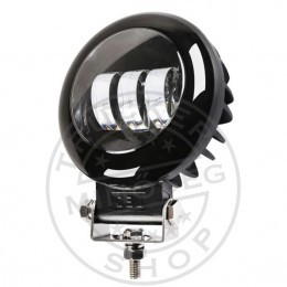 TruckerShop LED munkalámpa vetítőlencsével 12/24V kerek