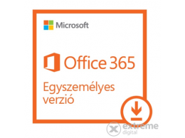 Microsoft 365 egyszemélyes verzió letölthető szoftver