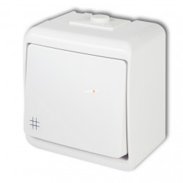 GAO Aquastar keresztkapcsoló kettős kereszt jellel 16A IP44 22051