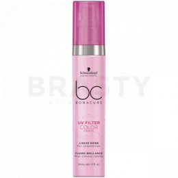 Schwarzkopf Professional BC Bonacure pH 4.5 Color Freeze Liquid Shine hajformázó spray fényes festett hajért 50 ml