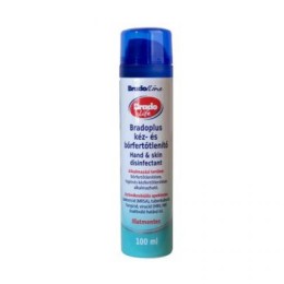 Fertőtlenítő Bradoplus 100 ml kéz-és bőrfertőtlenítő aerosol, színtelen
