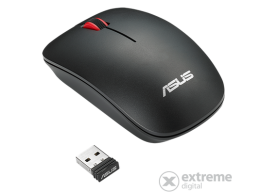 Asus WT300 vezeték nélküli optikai egér, fekete/piros
