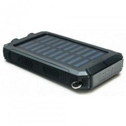 Egyéb Solar Cell Outdoor Charger Black (QZR-PBSP-BL)