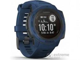 GARMIN Instinct Solar aktivitásmérő sportóra, Tidal kék