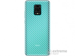 IMAK hátlapvédő fólia Xiaomi Redmi Note 9 Pro készülékhez, átlátszó, karbon mintás