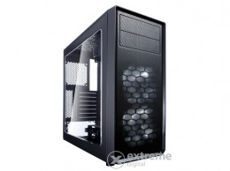 FRACTAL DESIGN Focus G táp nélküli ATX ablakos számítógépház, fekete