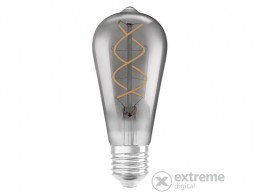 Ledvance Osram Vintage átlátszó üveg búra/5W/140lm/1800K/E27 LED Edison körte izzó