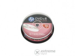HP 8,5GB, 8x DVD+R lemez, kétrétegű